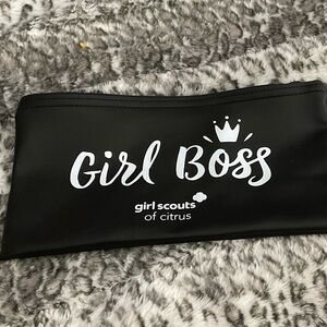 Girl Boss Black Pouch